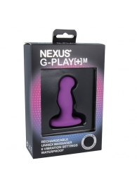 Фиолетовая вибровтулка Nexus G-Play+ M - Nexus Range - в Химках купить с доставкой