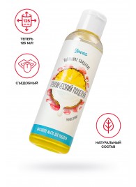 Съедобное массажное масло «Тропический поцелуй» со вкусом ананаса и кокоса - 125 мл. - ToyFa - купить с доставкой в Химках