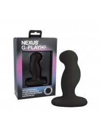 Черная вибровтулка Nexus G-Play+ L - Nexus Range - в Химках купить с доставкой