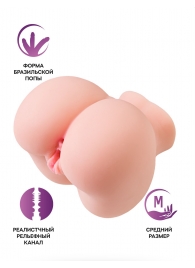 Реалистичный мастурбатор Giovanna - ToyFa - в Химках купить с доставкой