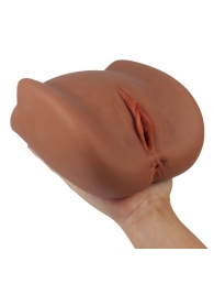 Мастурбатор Black Beauty - вагина и анус - S-HANDE - в Химках купить с доставкой