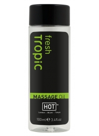 Массажное масло для тела Tropic Fresh - 100 мл. - HOT - купить с доставкой в Химках