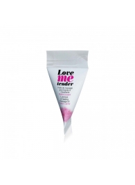 Съедобное согревающее массажное масло Love Me Tender Cotton Candy с ароматом сладкой ваты - 10 мл. - Love to Love - купить с доставкой в Химках