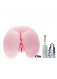 Вибрирующий мастурбатор-попка с ротацией и пультом управления - Baile - в Химках купить с доставкой