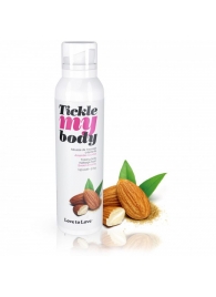Массажная хрустящая пенка Tickle My Body Sweet Almonds с ароматом миндаля - 150 мл. - Love to Love - купить с доставкой в Химках