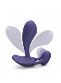 Темно-синий вибромассажер Witty P G Vibrator with Remote Control - Love to Love - в Химках купить с доставкой