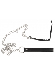 Зажим для половых губ с поводком Pussy Clamp With A Leash - Orion - купить с доставкой в Химках