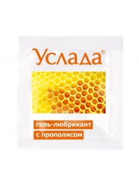 Гель-лубрикант «Услада с прополисом» - 3 гр. - Биоритм - купить с доставкой в Химках
