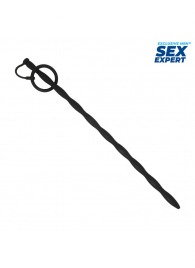 Черный стимулятор уретры Sex Expert - Sex Expert - купить с доставкой в Химках