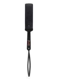 Черный кожаный пэддл - 37 см. - Pecado - купить с доставкой в Химках