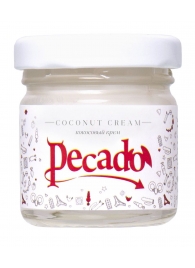 Массажная свеча Сoconut Cream - 35 мл. - Pecado - купить с доставкой в Химках