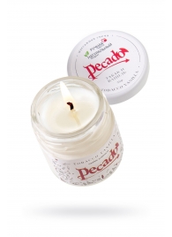 Массажная свеча Tobacco Vanilla - 35 мл. - Pecado - купить с доставкой в Химках