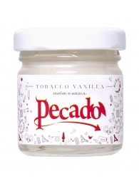 Массажная свеча Tobacco Vanilla - 35 мл. - Pecado - купить с доставкой в Химках