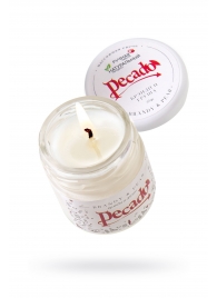 Массажная свеча Brandy   Pear - 35 мл. - Pecado - купить с доставкой в Химках