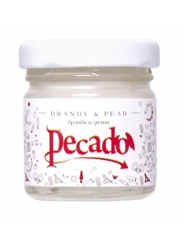 Массажная свеча Brandy   Pear - 35 мл. - Pecado - купить с доставкой в Химках