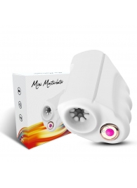 Белый вибромастурбатор Mini Masturbator - Silicone Toys - в Химках купить с доставкой