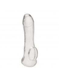 Прозрачная насадка на пенис Transparent Penis Enhancing Sleeve Extension - 15,9 см. - BlueLine - в Химках купить с доставкой