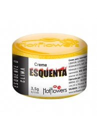 Возбуждающий крем Esquenta с разогревающим эффектом - 3,5 гр. - HotFlowers - купить с доставкой в Химках