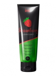 Смазка на водной основе с ароматом клубники Strawberry Lubricant - 100 мл. - INTT - купить с доставкой в Химках