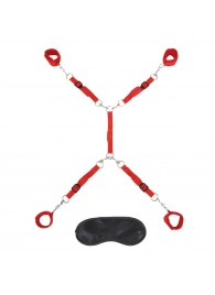 Красная фиксация на матрас Classic Bedspreader - Lux Fetish - купить с доставкой в Химках