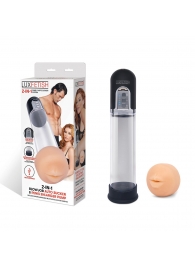 Автоматическая вакуумная помпа-мастурбатор Blowjob Auto Sucker Penis Enlarger Pump - Lux Fetish - в Химках купить с доставкой