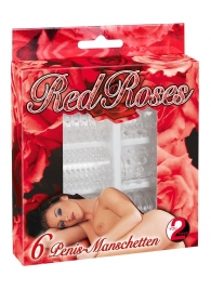Набор из 6 насадок с шипиками Red Roses - Orion - в Химках купить с доставкой