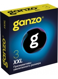 Презервативы увеличенного размера Ganzo XXL - 3 шт. - Ganzo - купить с доставкой в Химках