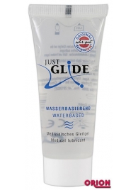 Вагинальная смазка на водной основе JUSTGLIDE - 20 мл. - Orion - купить с доставкой в Химках