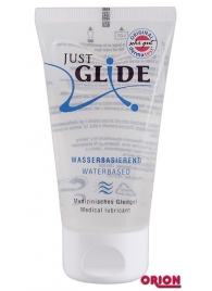 Вагинальная смазка на водной основе JUSTGLIDE - 50 мл. - Orion - купить с доставкой в Химках