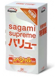 Ультратонкие презервативы Sagami Xtreme SUPERTHIN - 24 шт. - Sagami - купить с доставкой в Химках