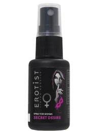 Возбуждающий спрей для женщин Erotist Secret Desire - 30 мл. - Erotist Libido Booster - купить с доставкой в Химках