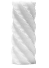 Белый 3D мастурбатор SPIRAL - Tenga - в Химках купить с доставкой