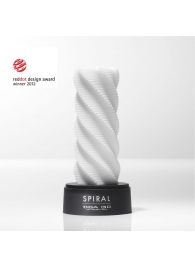 Белый 3D мастурбатор SPIRAL - Tenga - в Химках купить с доставкой