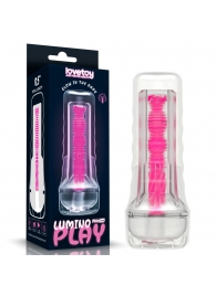 Светящийся в темноте мастурбатор 8.5 Lumino Play Masturbator - Lovetoy - в Химках купить с доставкой