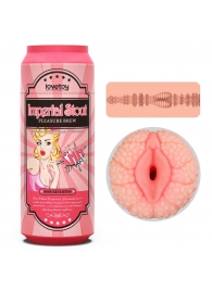Мастурбатор-вагина Pleasure Brew Masturbator-Imperial Stout в банке - Lovetoy - в Химках купить с доставкой