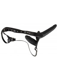 Женский страпон с вагинальной пробкой - 15 см. - Orion - купить с доставкой в Химках