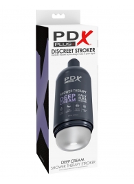 Мастурбатор в бутылке Shower Therapy Deep Cream - Pipedream - в Химках купить с доставкой