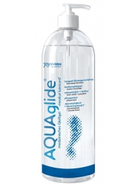 Гель-лубрикант AQUAglide на водной основе - 1000 мл. - Joy Division - купить с доставкой в Химках
