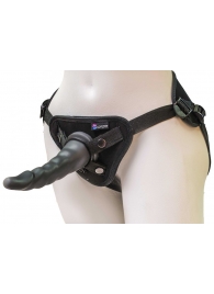 Комплект из трусиков Harness и двух насадок - 20,5 и 18 см. - LOVETOY (А-Полимер) - купить с доставкой в Химках