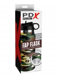 Мастурбатор в камуфляжной колбе Fap Flask - Pipedream - в Химках купить с доставкой