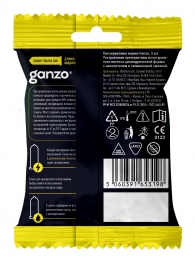 Ультратонкие презервативы Ganzo Ultra thin в мягкой упаковке - 3 шт. - Ganzo - купить с доставкой в Химках
