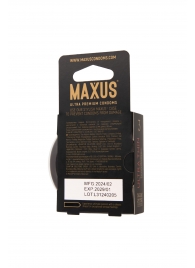 Ультратонкие презервативы MAXUS AIR Ultra Thin - 3 шт. - Maxus - купить с доставкой в Химках