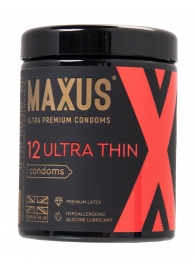Ультратонкие презервативы MAXUS Ultra Thin - 12 шт. - Maxus - купить с доставкой в Химках