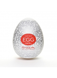 Мастурбатор-яйцо Keith Haring EGG PARTY - Tenga - в Химках купить с доставкой
