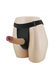 Полый страпон на регулируемых трусиках Houston - 17,5 см. - Baile - купить с доставкой в Химках