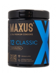 Классические презервативы MAXUS Classic - 12 шт. - Maxus - купить с доставкой в Химках