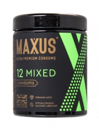 Презервативы MAXUS Mixed - 12 шт. - Maxus - купить с доставкой в Химках