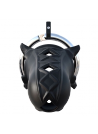 Черный замок верности Extreme Silicone Cock Blocker - Pipedream - купить с доставкой в Химках