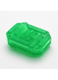 Зеленый мастурбатор-стимулятор Tenga Uni Emerald - Tenga - в Химках купить с доставкой