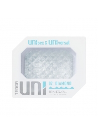 Прозрачный мастурбатор-стимулятор Tenga Uni Diamond - Tenga - в Химках купить с доставкой